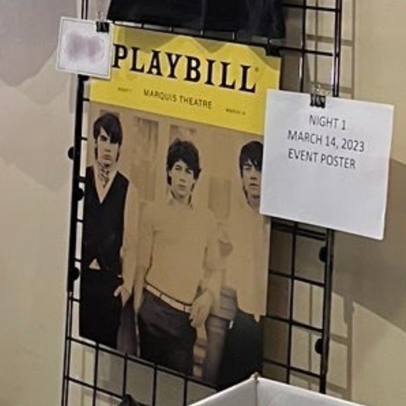 Poster from Jonas Brothers on Broadway - Picture 3 of 4